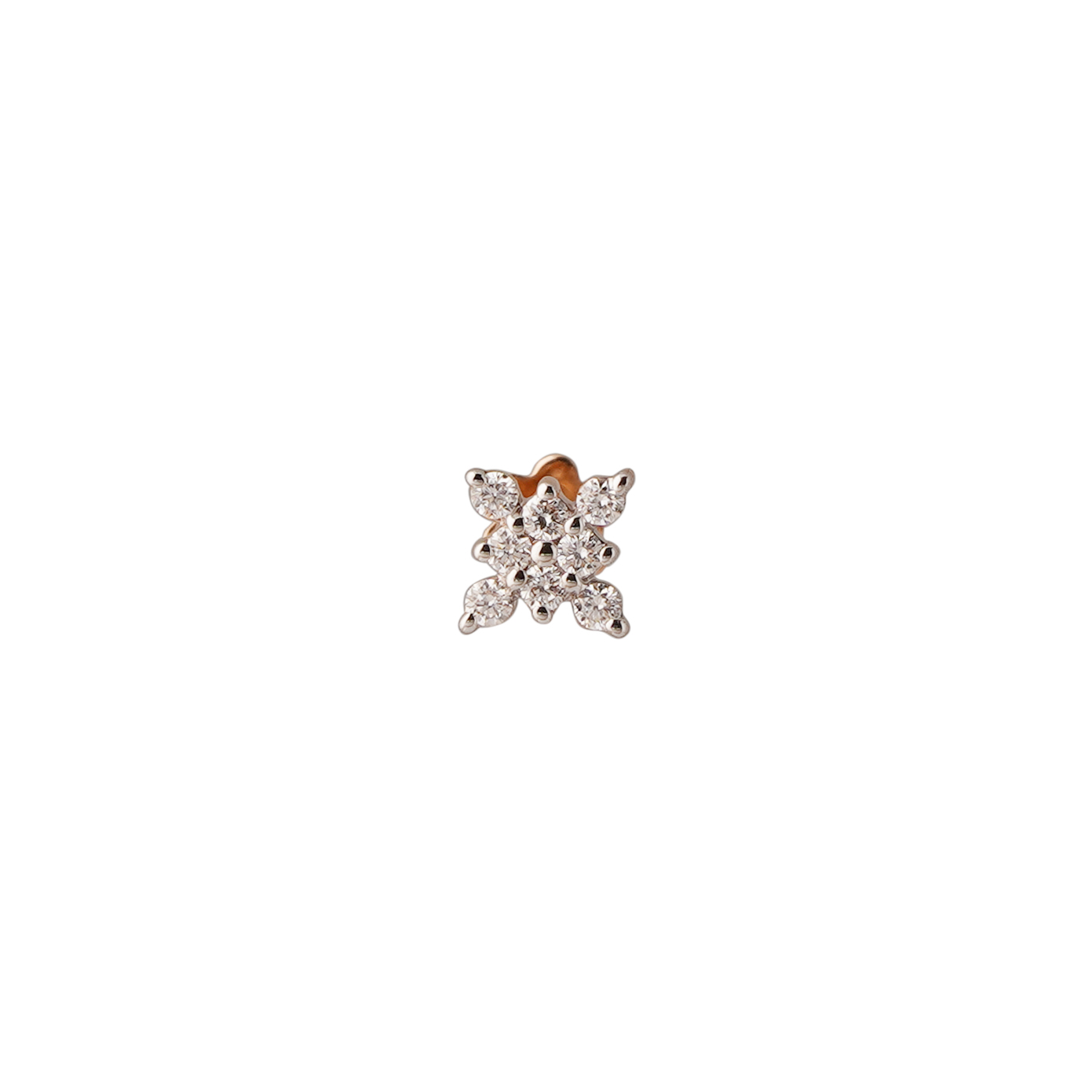 Diamond Nose Pins 18kt